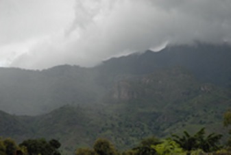 Hills surrounding Berega