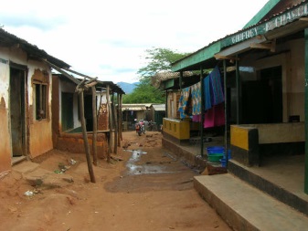 Berega village shops